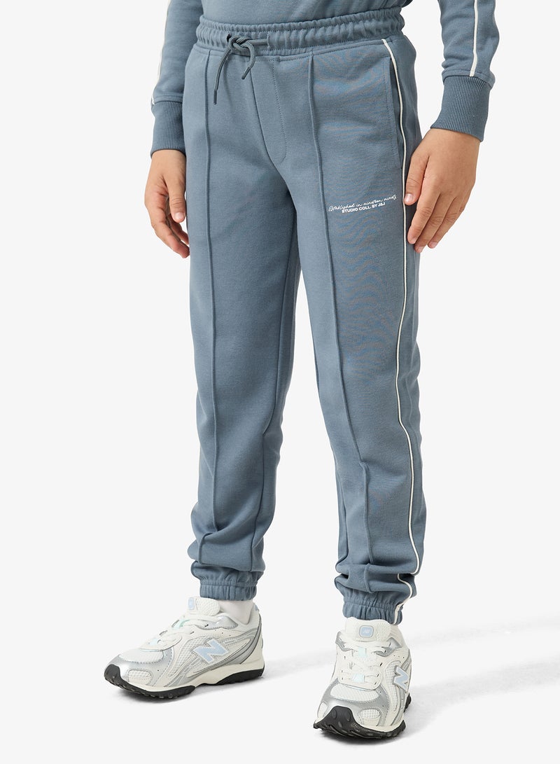 Jack & Jones Junior Kids Jpstkane Rikkie Piping Sweatpants - Image 1